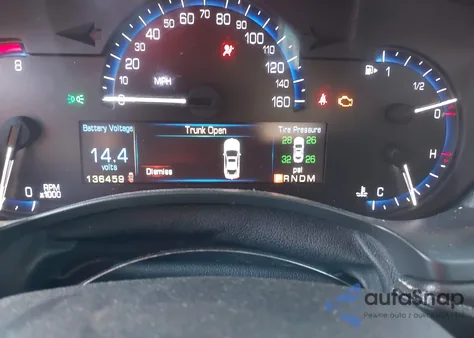 2015 Cadillac Ats Standard из США, поврежденный, VIN 1G6AA5RA1F0108651